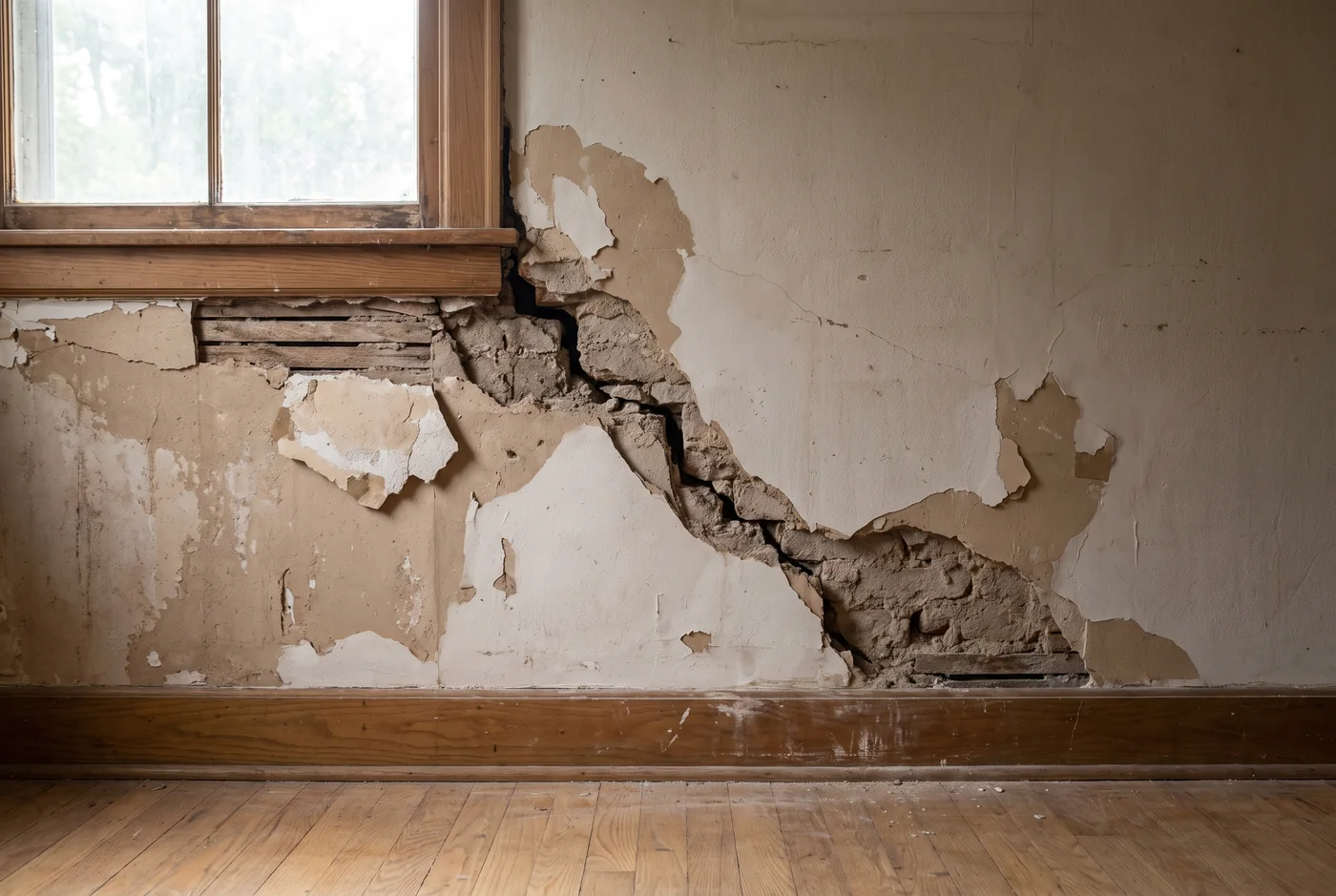 Defecto de obra: grieta estructural en una vivienda